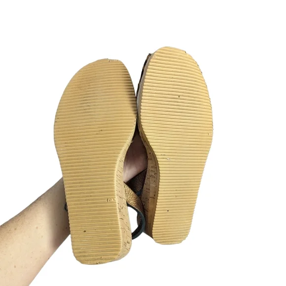 CALAXINI Bliss Boutique Cheetah Print Platform Sandal Size 7 - Picture 6 of 11